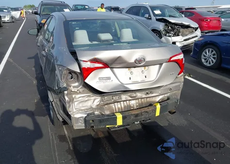 2014 Toyota Corolla Le из США, поврежденный, VIN 2T1BURHE5EC046583